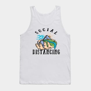 Social Distancing Nature Lover Tank Top